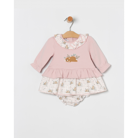 VESTIDO FELPA MÁS BRAGA  COCO ACQUA