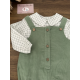 PETO PANA MÁS BLUSA BEBE , COCO ACQUA