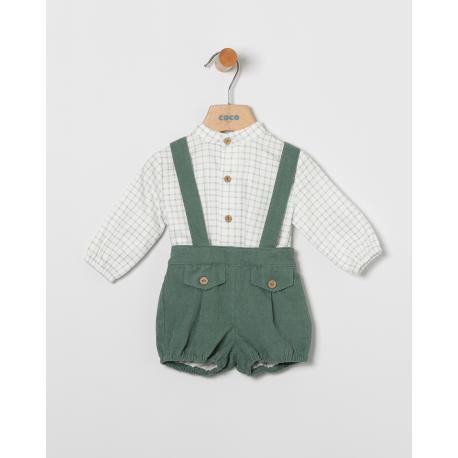 CAMISA BEBE MÁS BOMBACHO , COCO ACQUA