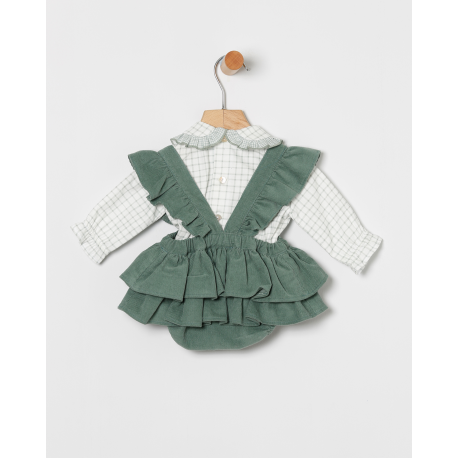 BLUSA MÁS BRAGUITA VOLANTES , COCO ACQUA