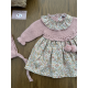 VESTIDO BEBÉ MÁS CAPOTA , POPYS
