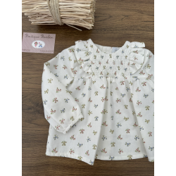 BLUSITA BEBE NIÑA ESTAMPADA , YOEDU