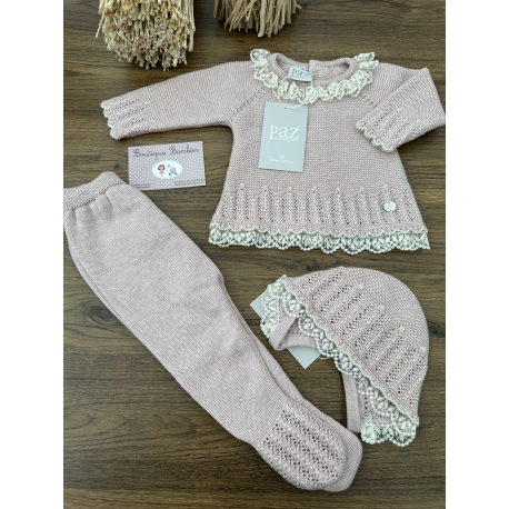 CONJUNTO POLAINA 3PIEZAS , PAZ RODRIGUEZ