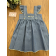 VESTIDO TIRANTES DENIM ABRAZO , BABIDU