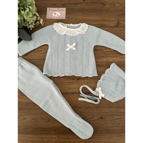 CONJUNTO POLAINA 3PIEZAS , PAZ RODRIGUEZ