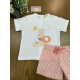 CAMISETA MÁS BERMUDA VICHY , PIO PIO