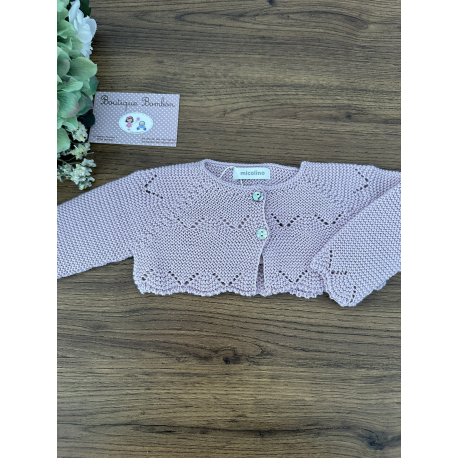 REBECA BEBE CORTA ROSA EMPOLVADO, MICOLINO