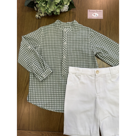 TRAJE NIÑO PANTALÓN BERMUDA (2PIEZAS) , YOEDU