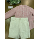 TRAJE NIÑO PANTALÓN BERMUDA (2PIEZAS) , YOEDU