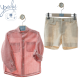 TRAJE NIÑO PANTALÓN BERMUDA (2PIEZAS) , YOEDU