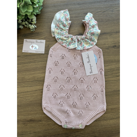 PELELE PUNTO CALADO VOLANTES FLORES , JULIANA