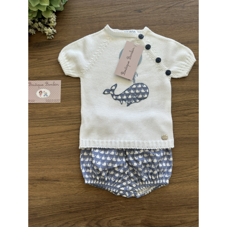 CONJUNTO PANTALÓN TELA BALLENAS , JULIANA