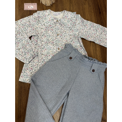 BLUSA MÁS PALAZZO , TARTALETA