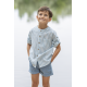 CAMISA NIÑO RAYAS AZAHAR , BOÉTIE
