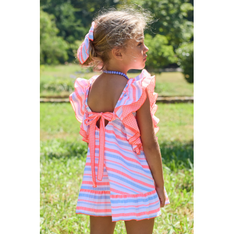 VESTIDO LAZO ESPALDA , LA MARTINICA