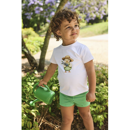 BOXER LICRA MÁS CAMISETA NIÑO , LA MARTINICA