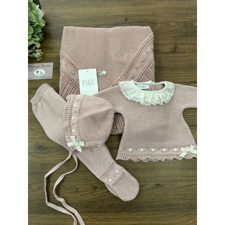 CONJUNTO POLAINA 3PIEZAS , PAZ RODRIGUEZ