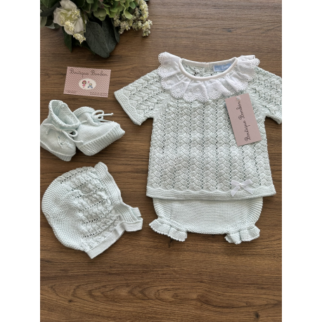 CONJUNTO CULOTTE PUNTO 4PIEZAS FLORAL RUSTIK , MAC ILUSION