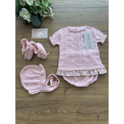 CONJUNTO CULOTTE PUNTO 4PIEZAS VIVIANA , MAC ILUSION