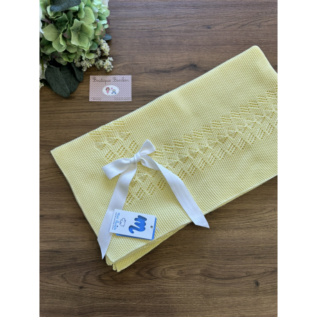 TOQUILLA PUNTO CALADA LIMONATA SEERSUKER , MAC ILUSIÓN