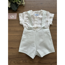 CAMISA CUELLO MAO MÁS PANTLÓN CONEJITOS TESS , MAC ILUSIÓN