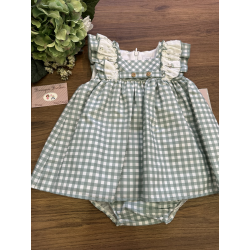 VESTIDO BEBE CON BRAGUITA , YOEDU