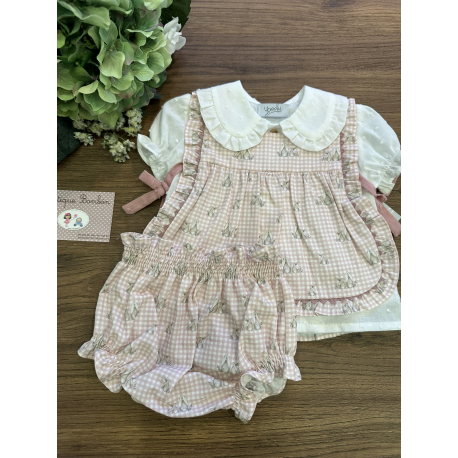 CONJUNTO RANITA 3PIEZAS , YOEDU