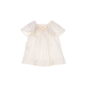 VESTIDO ALBA CON CUBRE CRUDO, TARTALETA