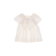 VESTIDO ALBA CON CUBRE CRUDO, TARTALETA