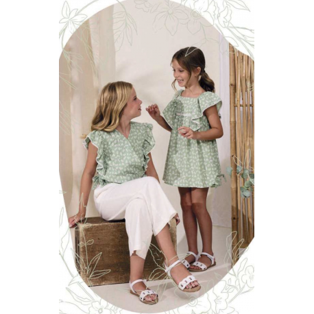 BLUSA MÁS PANTALÓN FLUIDO , DADATI