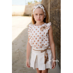 FALDA MINI MÁS BLUSA , NOMA FERNÁNDEZ