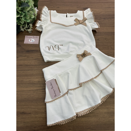 FALDA MINI MÁS CAMISETA , NOMA FERNÁNDEZ