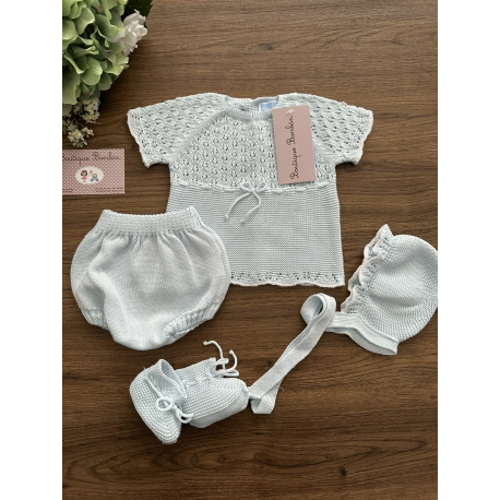 CONJUNTO CULOTTE PUNTO 4PIEZAS  SERENITY BRODAT , MAC ILUSIÓN