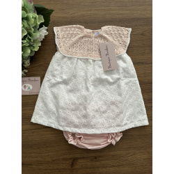 VESTIDO PUNTO/TELA MÁS CULOTTE SERENITY BRODAT , MAC ILUSIÓN