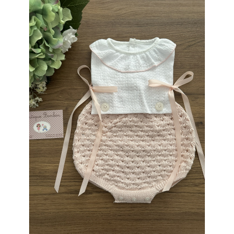 PELELE TEJIDO RELIEVE / PUNTO MYKONOS , MAC ILUSIÓN