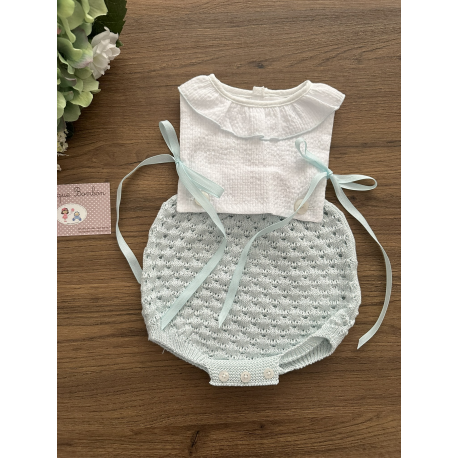 PELELE TEJIDO RELIEVE / PUNTO MYKONOS , MAC ILUSIÓN