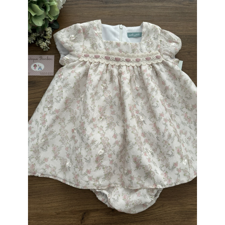 VESTIDO BEBE CON BRAGUITA , MARTA Y PAULA