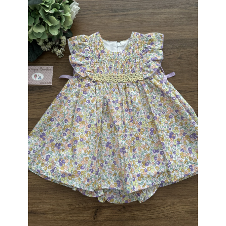 VESTIDO BEBE CON BRAGUITA , MARTA Y PAULA