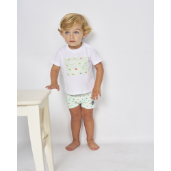 SET GORRA MÁS CAMISETA Y BAÑADOR , SPAGNOLO