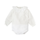 BODY PLUMETI C/VOLANTE M/L BLANCO , BABIDU