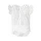 BODY PLUMETI C/VOLANTE S/M BLANCO , BABIDU
