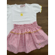 CAMISETA NIÑA MÁS FALDA LOVELY , EVA CASTRO
