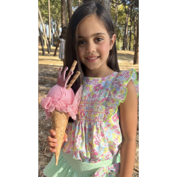 BLUSA NIÑA MÁS SHORT COSÍMA , EVA CASTRO