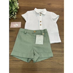 PANTALÓN MÁS CAMISA BEBE , YOEDU