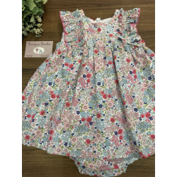 VESTIDO BEBE CON BRAGUITA , YOEDU