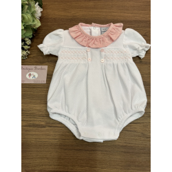 PELELE M/C CUELLO VOLANTE MIEL , BABIDU