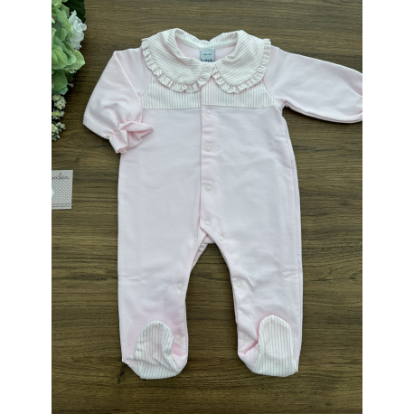 PELELE ENTERIZO CUELLO BEBE ESTANQUE , BABIDU