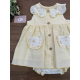VESTIDO MÁS CULOTE YELLOW DUCK , VALENTINA BEBES