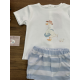 CONJUNTO CAMISETA MÁS PANTALÓN BLUE DUCK , VALENTINA BEBES