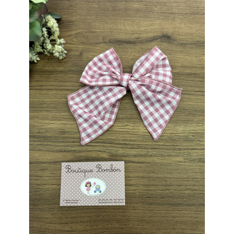 LAZO PINZA EMILI VICHY , VALENTINA BEBES